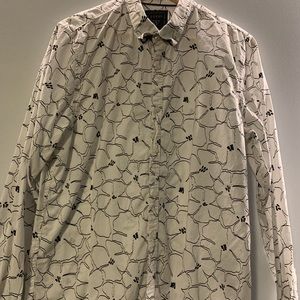 Guess button down dress shirt